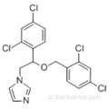 1H-imidazol, 1- [2- (2,4-dichlorofenylo) -2 - [(2,4-dichlorofenylo) metoksy] etylo] CAS 22916-47-8